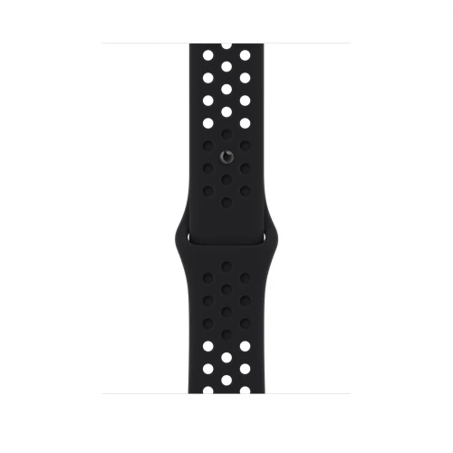 Apple Watch Nike Series 8 GPS 45mm Midnight Aluminum Case w. Black/Black Nike S. Band (MPH43)