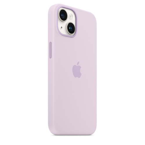 Чохол-накладка (силіконовий) Apple iPhone 14 Silicone Case with MagSafe Lilac (MPRY3)