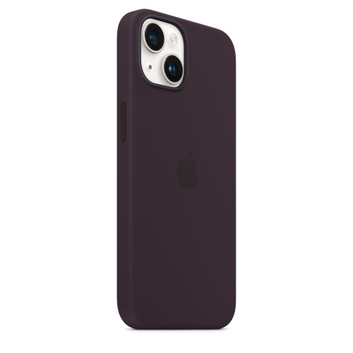 Чохол-накладка (силіконовий) Apple iPhone 14 Silicone Case with MagSafe Elderberry (MPT03)
