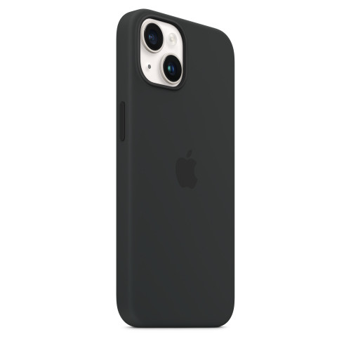 Чохол-накладка (силіконовий) Apple iPhone 14 Silicone Case with MagSafe Midnight (MPRU3)