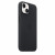 Чохол-накладка (шкіряний) Apple iPhone 14 Leather Case with MagSafe Midnight (MPP43)