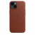 Чохол-накладка (шкіряний) Apple iPhone 14 Leather Case with MagSafe Umber (MPPK3)
