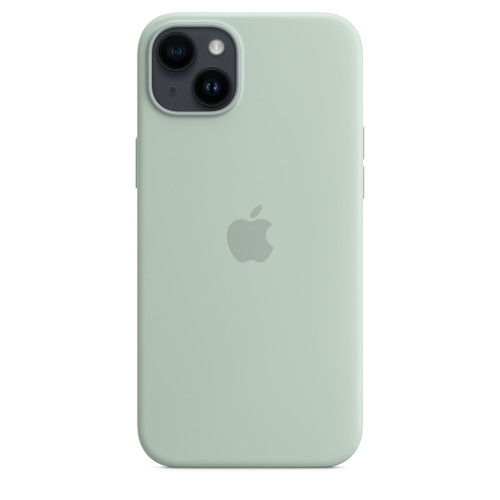 Чохол-накладка (силіконовий) Apple iPhone 14 Plus Silicone Case with MagSafe Succulent (MPTC3)