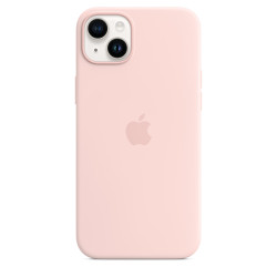 Чохол-накладка (силіконовий) Apple iPhone 14 Plus Silicone Case with MagSafe Chalk Pink (MPT73)