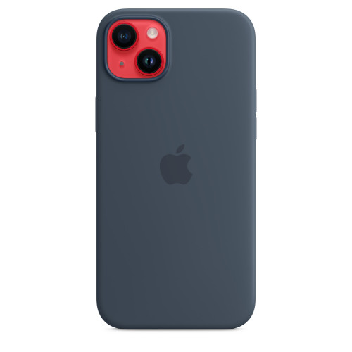 Чохол-накладка (силіконовий) Apple iPhone 14 Plus Silicone Case with MagSafe Storm Blue (MPT53)