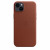 Чохол-накладка (шкіряний) Apple iPhone 14 Plus Leather Case with MagSafe Umber (MPPD3)