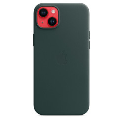 Чохол-накладка (шкіряний) Apple iPhone 14 Plus Leather Case with MagSafe Forest Green (MPPA3)