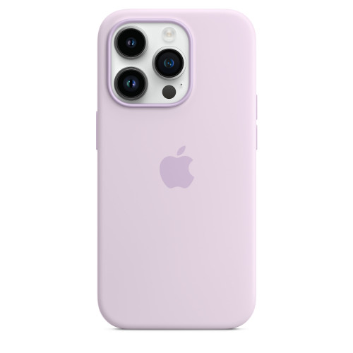 Чохол-накладка (силіконовий) Apple iPhone 14 Pro Silicone Case with MagSafe Lilac (MPTJ3)