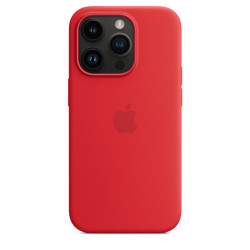 Чохол-накладка (силіконовий) Apple iPhone 14 Pro Silicone Case with MagSafe (Product)RED (MPTG3)