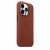 Чохол-накладка (шкіряний) Apple iPhone 14 Pro Leather Case with MagSafe Umber (MPPK3)