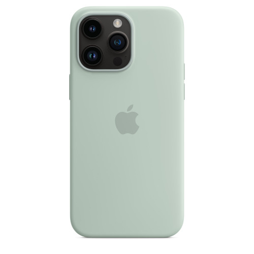 Чохол-накладка (силіконовий) Apple iPhone 14 Pro Max Silicone Case with MagSafe Succulent (MPTY3)