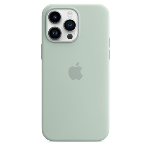 Чохол-накладка (силіконовий) Apple iPhone 14 Pro Max Silicone Case with MagSafe Succulent (MPTY3)