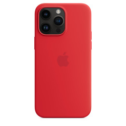 Чохол-накладка (силіконовий) Apple iPhone 14 Pro Max Silicone Case with MagSafe (Product)RED (MPTR3)