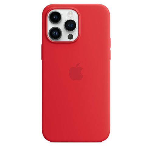 Чохол-накладка (силіконовий) Apple iPhone 14 Pro Max Silicone Case with MagSafe (Product)RED (MPTR3)