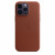 Чохол-накладка (шкіряний) Apple iPhone 14 Pro Max Leather Case with MagSafe Umber (MPPQ3)