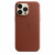 Чохол-накладка (шкіряний) Apple iPhone 14 Pro Max Leather Case with MagSafe Umber (MPPQ3)