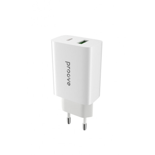 Proove Rapid 20W Type-C + USB White