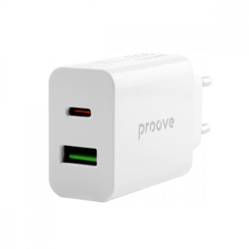 Proove Rapid 20W Type-C + USB White