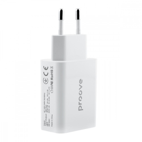 Proove Rapid 20W Type-C + USB White