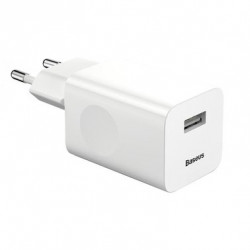 Baseus Wall Charger 20W USB White (CCALL-BX02)