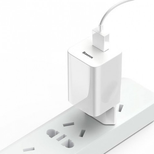 Baseus Wall Charger 20W USB White (CCALL-BX02)