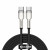 Baseus Cafule Series Metal Type-C to Type-C 2m 100W Black (CATJK-D01)