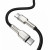 Baseus Cafule Series Metal Type-C to Type-C 2m 100W Black (CATJK-D01)