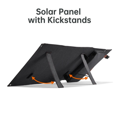 Портативна сонячна зарядна станція Choetech 36W Black