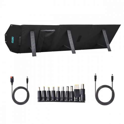 Портативна сонячна зарядна станція Choetech 120W Black