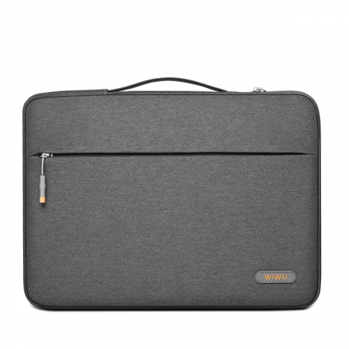 Чехол-папка (тканевый) Apple MacBook Pro 13"/14.2" WIWU Pilot Sleeve Gray
