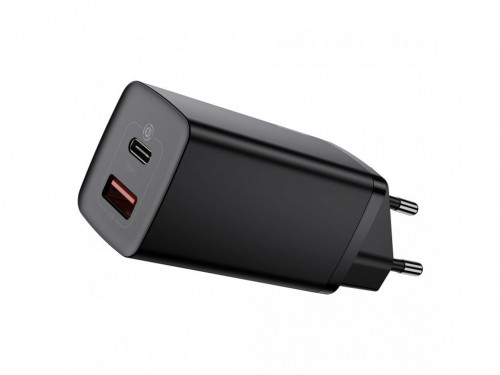 Baseus GaN2 Lite Quick Charger 65W Type-C + USB Black (CCGAN2L-B01)