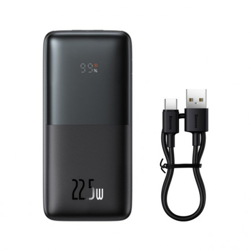 Baseus Bipow Pro Digital Display 22.5W 10000 mAh Black (PPBD040001)