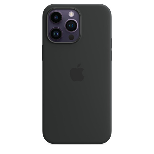 Чехол-накладка (силиконовый) для iPhone 14 Pro Max Silicone Case with MagSafe High Copy Midnight