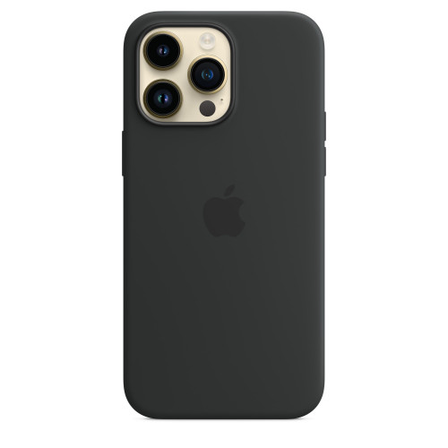 Чехол-накладка (силиконовый) для iPhone 14 Pro Max Silicone Case with MagSafe High Copy Midnight