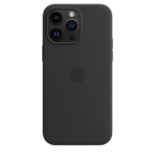 Чехол-накладка (силиконовый) для iPhone 14 Pro Max Silicone Case with MagSafe High Copy Midnight