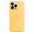Чохол-накладка (силіконовий) для iPhone 14 Pro Silicone Case with MagSafe High Copy Sunglow