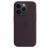 Чехол-накладка (силиконовый) для iPhone 14 Pro Silicone Case with MagSafe High Copy Elderberry