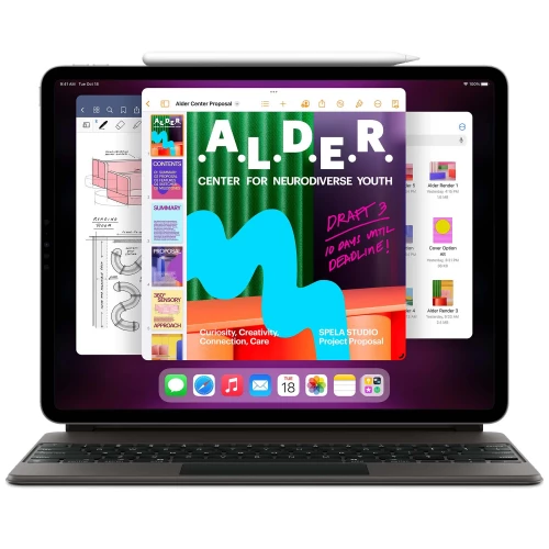 Apple iPad Pro 12.9" 2022 Wi-Fi 128GB Silver (MNXQ3)