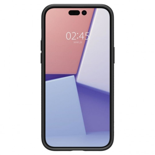 Чехол-накладка (силиконовый) Apple iPhone 14 Pro Max Spigen Liquid Air Black (ACS04813)