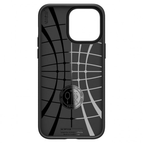 Чехол-накладка (силиконовый) Apple iPhone 14 Pro Max Spigen Liquid Air Black (ACS04813)