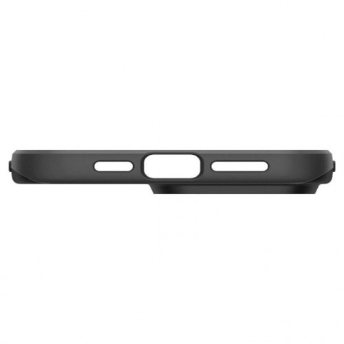 Чохол-накладка (силіконовий) Apple iPhone 14 Pro Max Spigen Thin Fit Black (ACS04766)