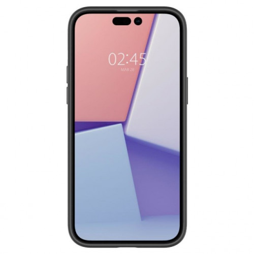 Чохол-накладка (силіконовий) Apple iPhone 14 Pro Max Spigen Ultra Hybrid Black (ACS04817)