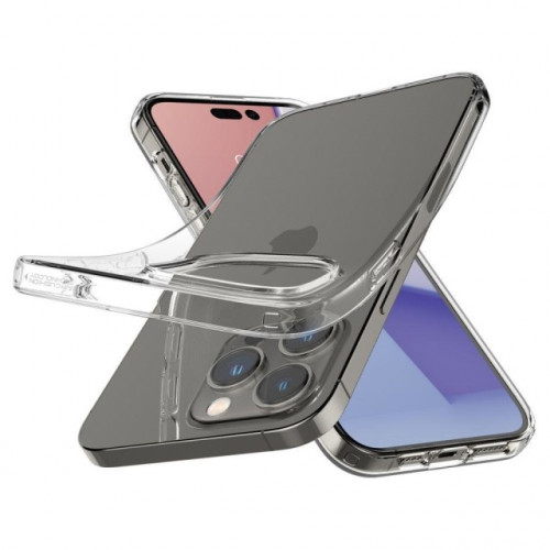 Чехол-накладка (силиконовый) Apple iPhone 14 Pro Spigen Liquid Crystal Clear (ACS04953)