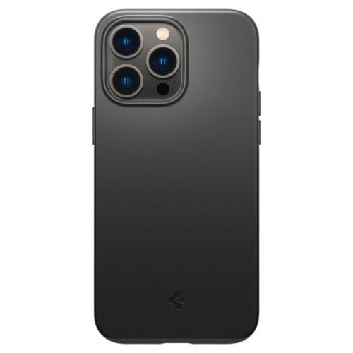 Чехол-накладка (силиконовый) Apple iPhone 14 Pro Spigen Thin Fit Black (ACS04780)