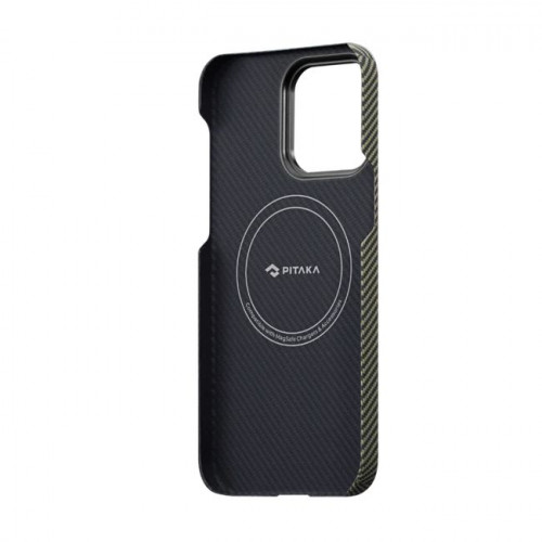 Чехол-накладка (карбоновый) Apple iPhone 14 Pro Pitaka MagEZ Case 3 Fusion Weaving Overture (FO1401P)