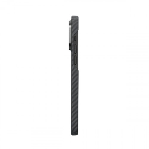 Чехол-накладка (карбоновый) Apple iPhone 14 Pro Pitaka MagEZ Case 3 Twill 1500D Black/Grey (KI1401P)
