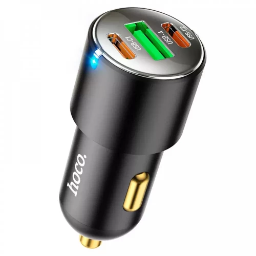 Hoco NZ6 45W (2 Type-C + 1 USB) Black