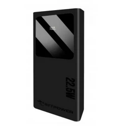 Borofone Power Bank 30000 mAh 22.5W PD USB Black