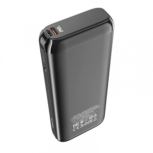 Borofone Power Bank 20000 mAh Incredible PD 20W QC 3.0 18W USB + Typ-C Black