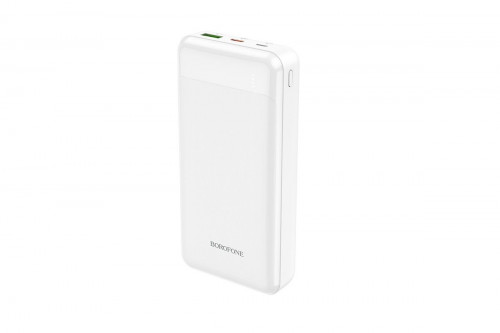 Borofone Power Bank 20000 mAh Incredible PD 20W QC 3.0 18W USB + Typ-C White